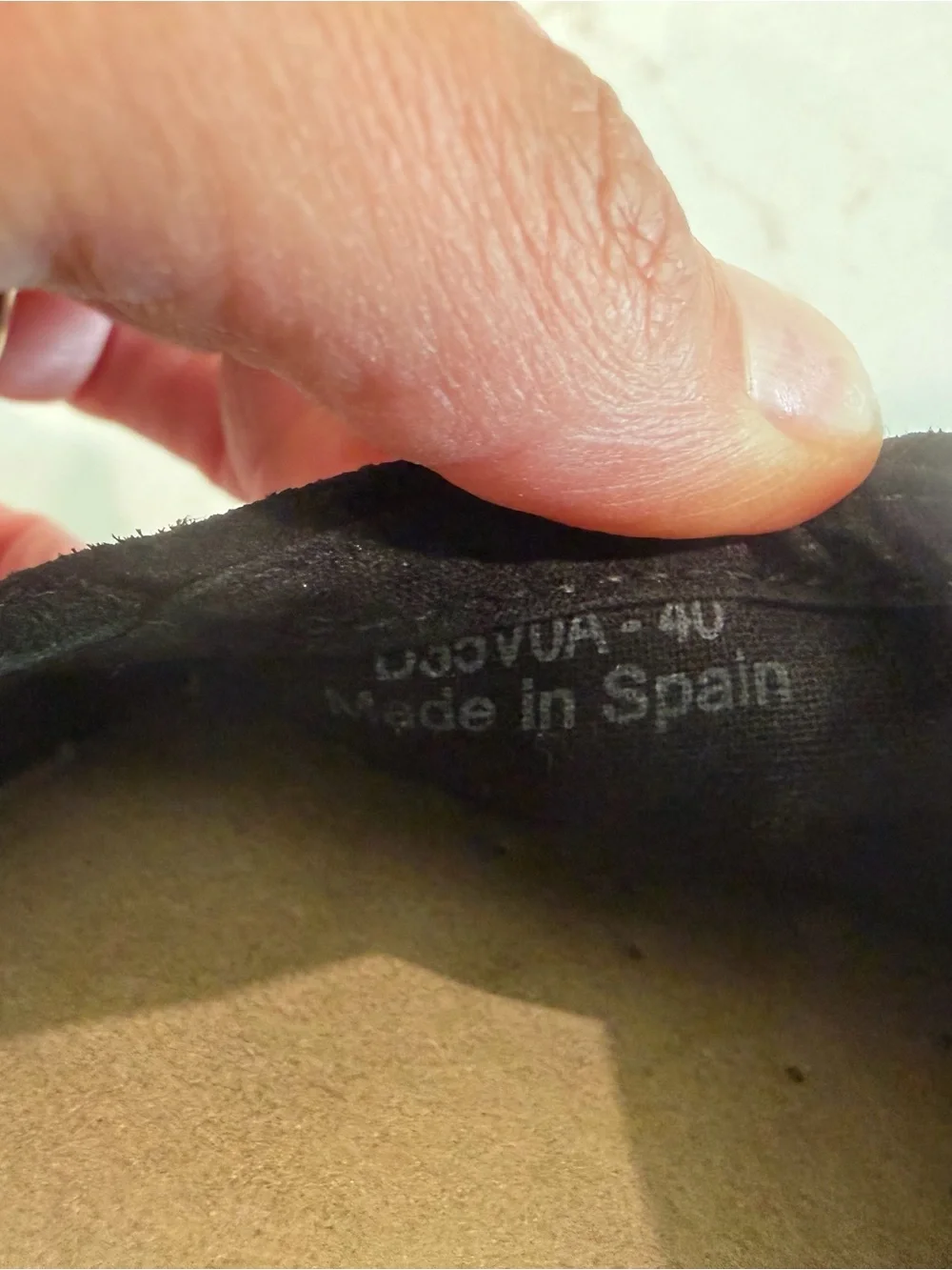 Geox Black Espadrille Slip-On Flats
